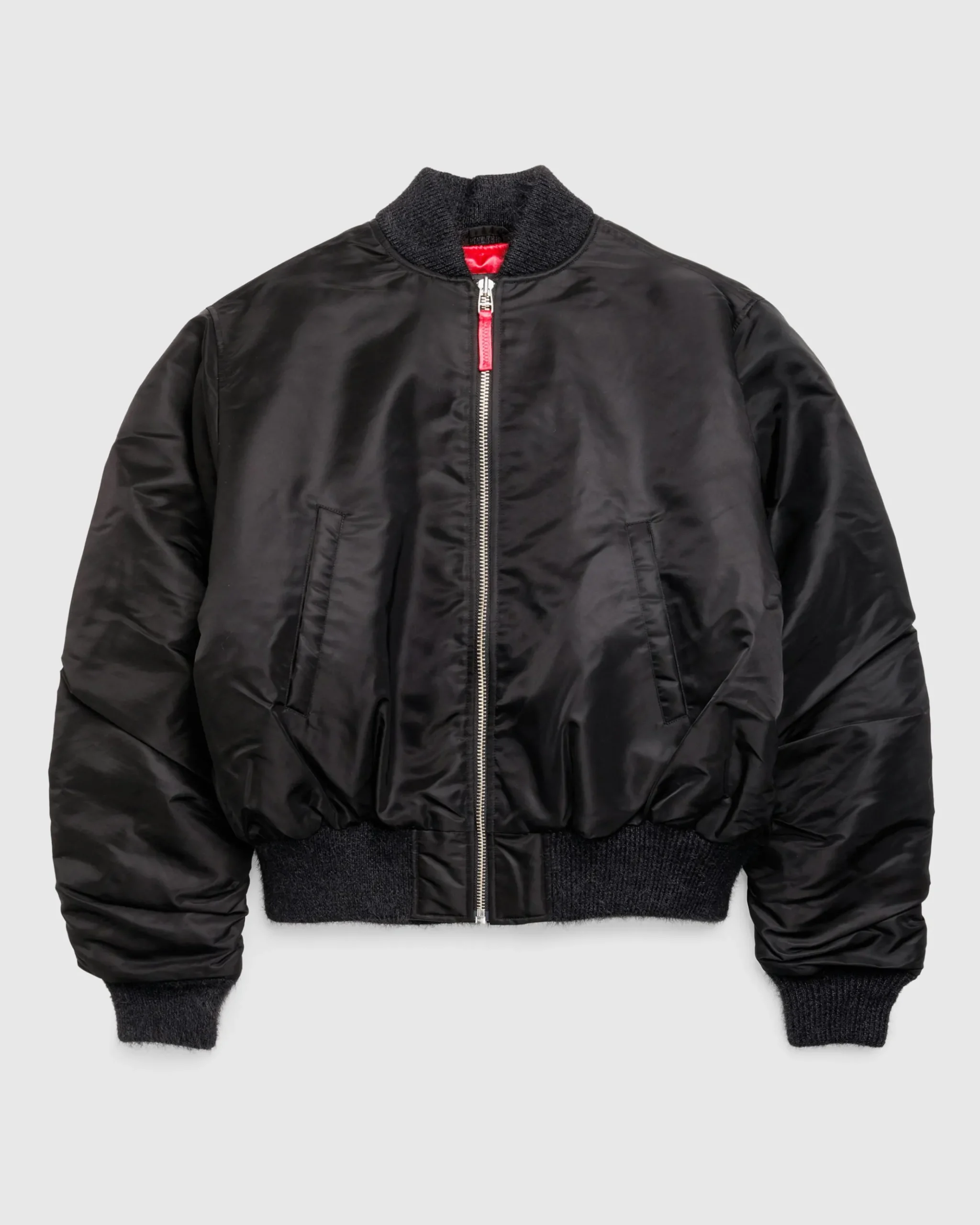 Cheap Stockholm Surfboard Club Nylon Bomber Jacket black