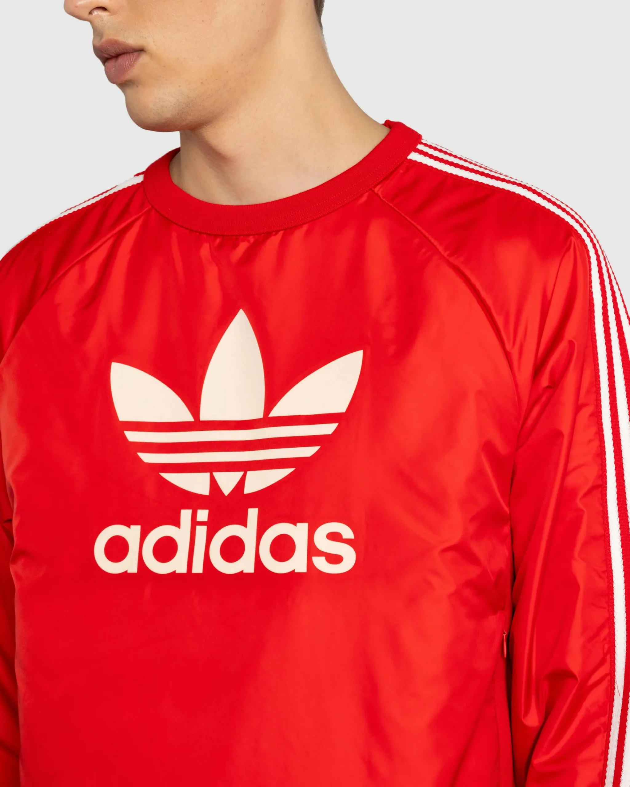 Hot adidas Nylon Crew Red betsca