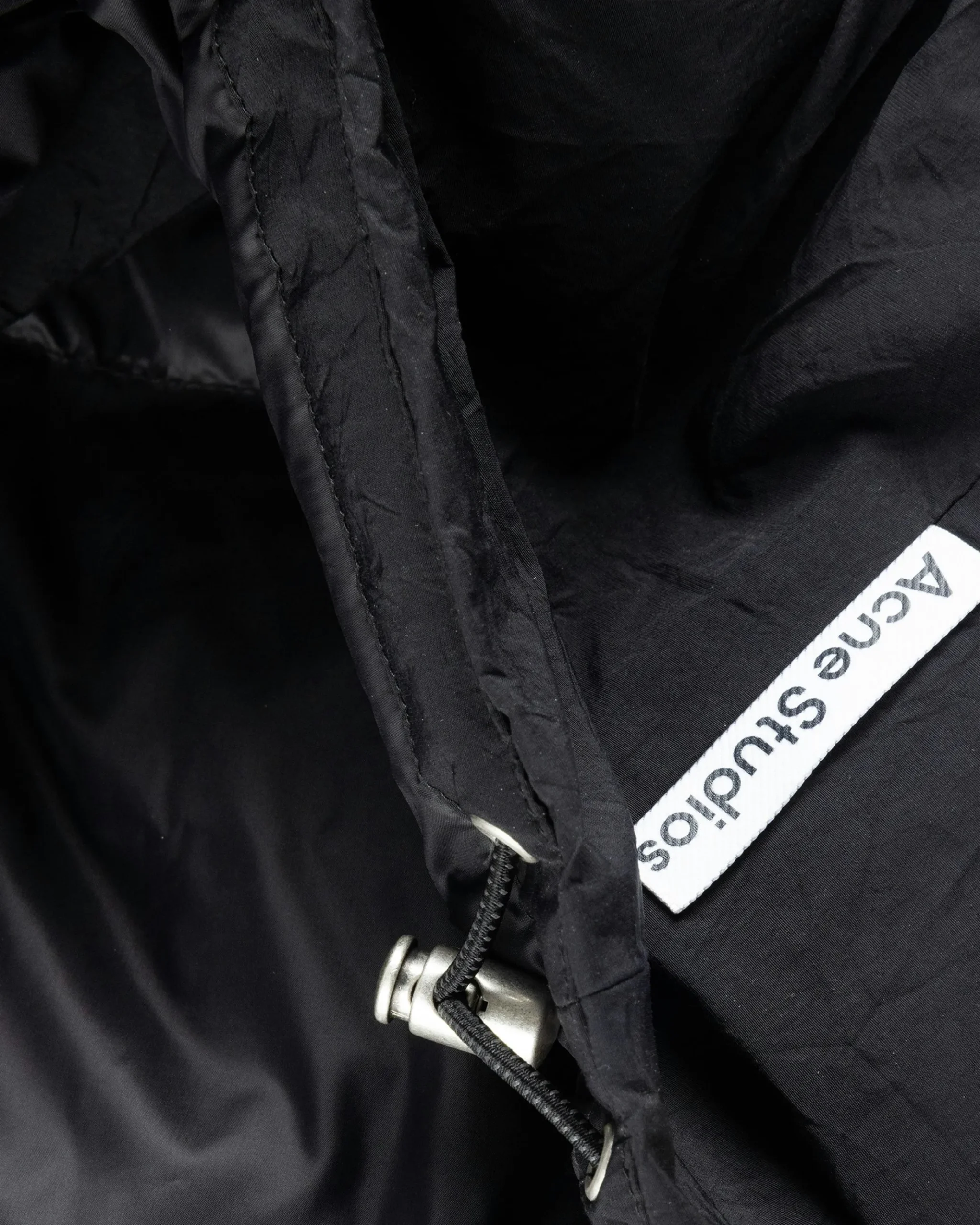 Best Sale Acne Studios Nylon Jacket black