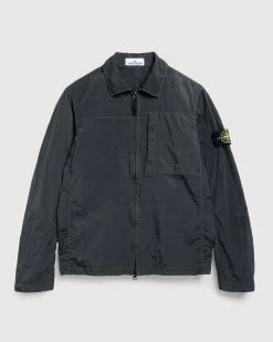 Best Sale Stone Island Nylon Metal Overshirt Lead Grey leadgrey