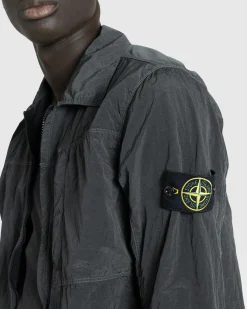 Best Sale Stone Island Nylon Metal Overshirt Lead Grey leadgrey