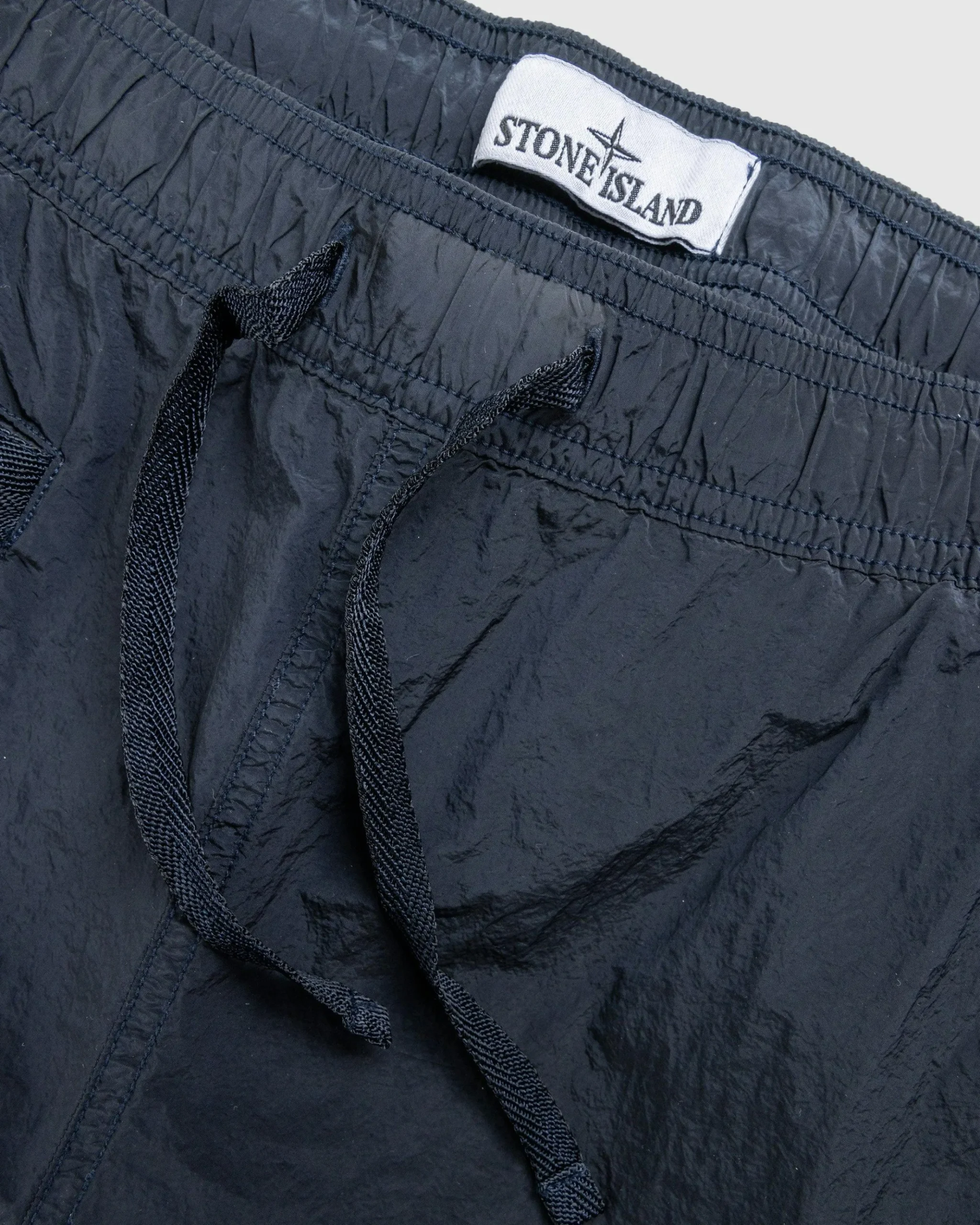 Hot Stone Island Nylon Metal Swim Shorts Navy Blue navyblue