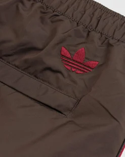 Cheap adidas Nylon Track Pant Brown nbrown