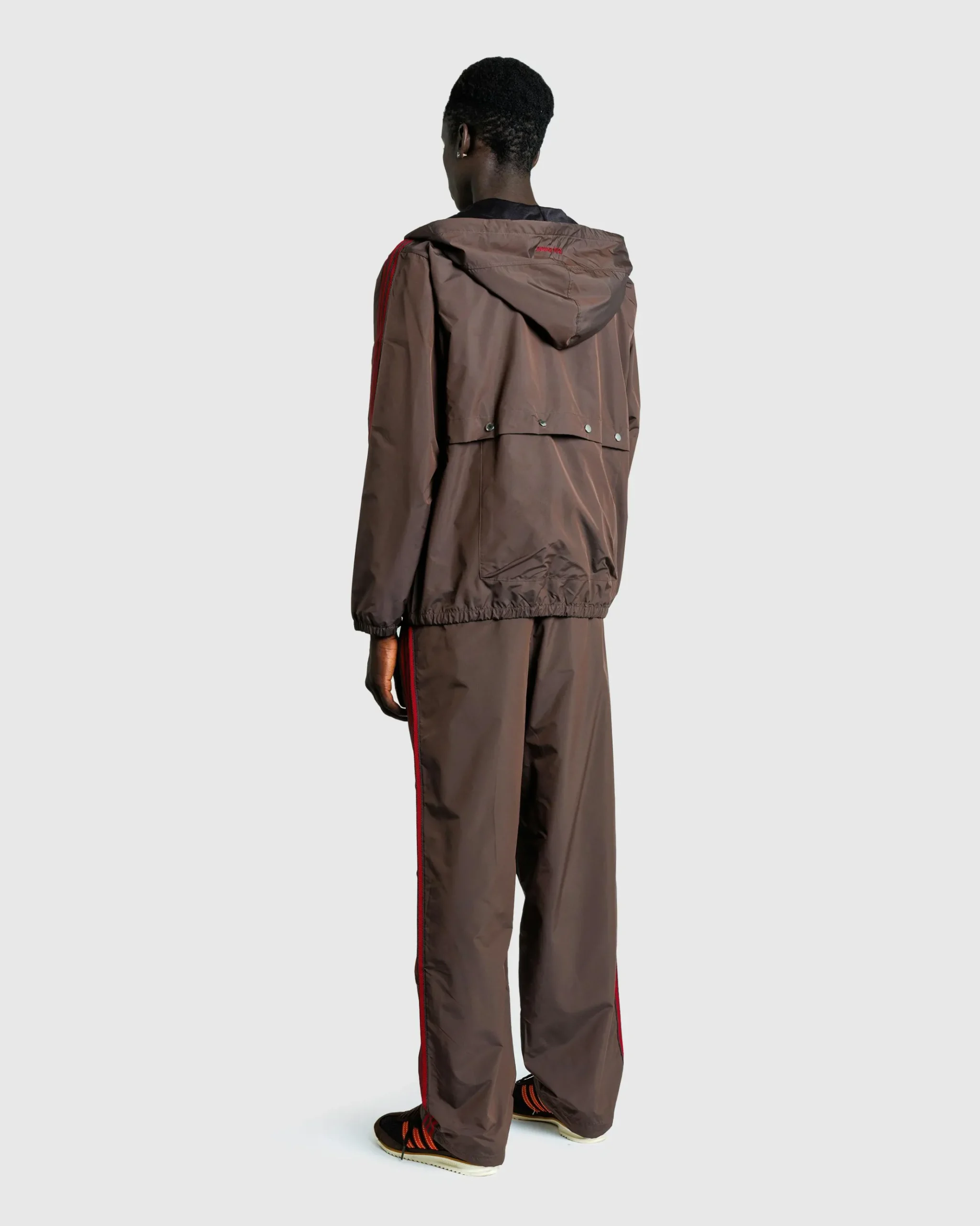 Cheap adidas Nylon Track Pant Brown nbrown