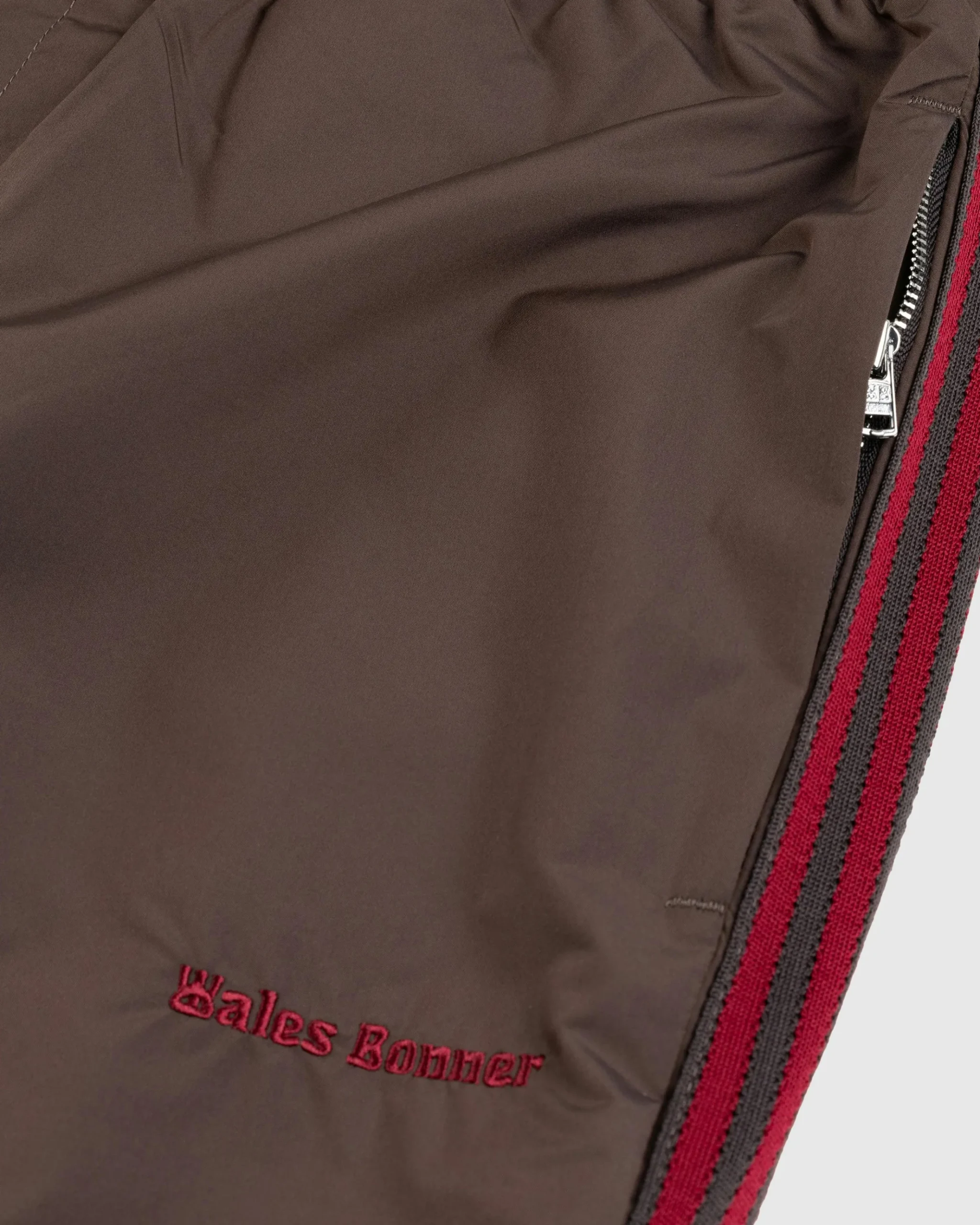 Cheap adidas Nylon Track Pant Brown nbrown