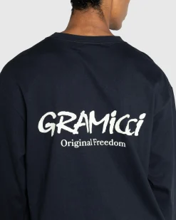 Best Sale Gramicci Original Freedom L/S Tee Vintage Black vintageblack