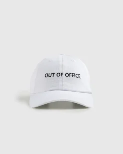 Cheap HO HO COCO Out Of Office Hat White/Black whitexblack