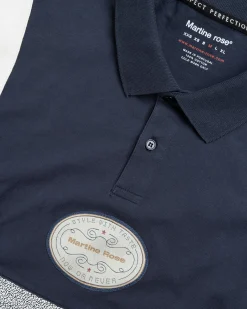 Flash Sale Martine Rose Oversized Paneled Polo blue
