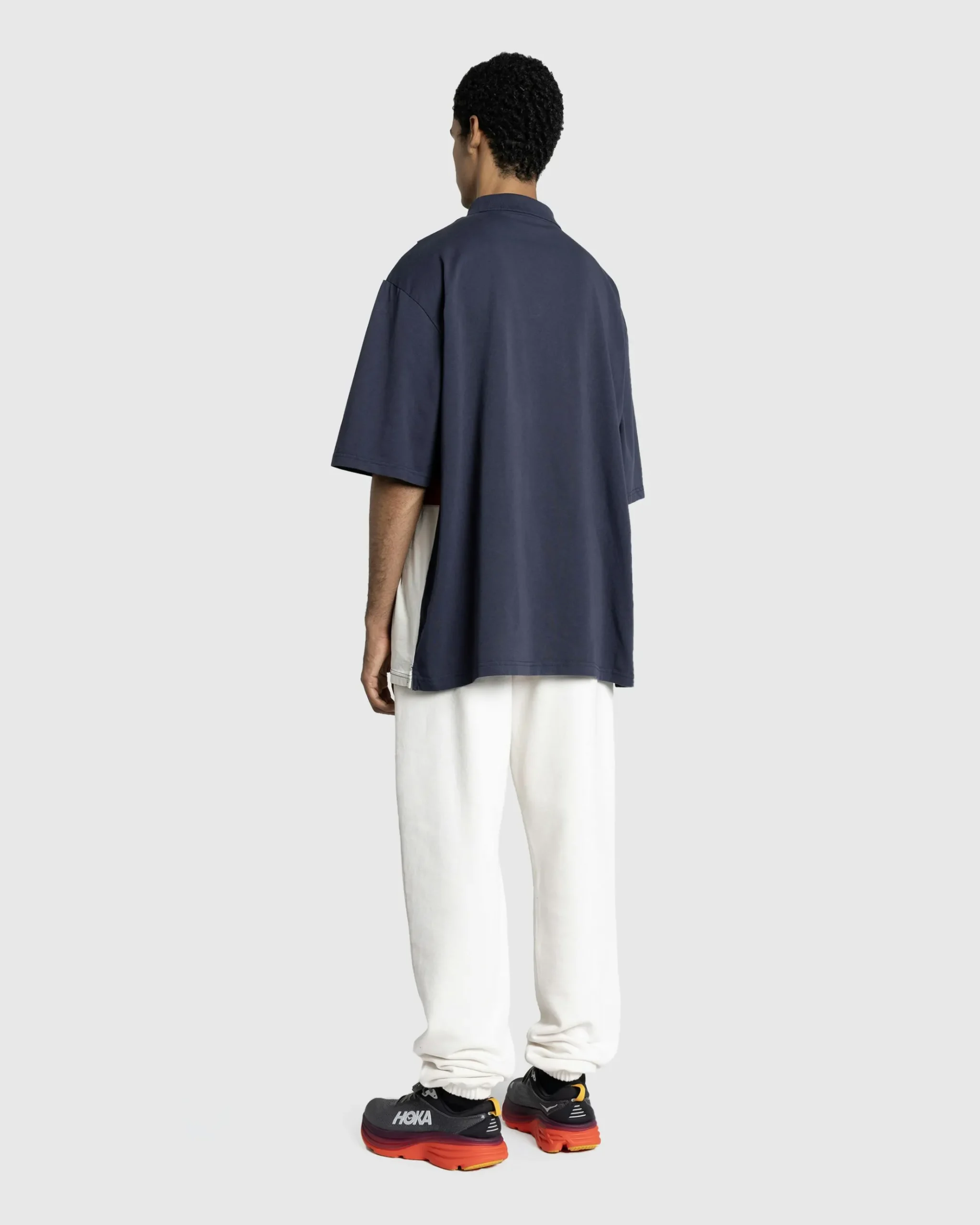Flash Sale Martine Rose Oversized Paneled Polo blue