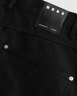 New Highsnobiety HS05 Oxford Canvas Carpenter Trousers Black unavailable