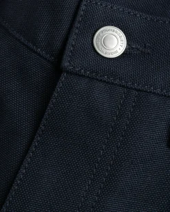 Discount Highsnobiety HS05 Oxford Canvas Carpenter Trousers Navy unavailable