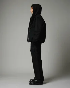 Flash Sale Highsnobiety HS05 Oxford Canvas Insulated Jacket Black unavailable