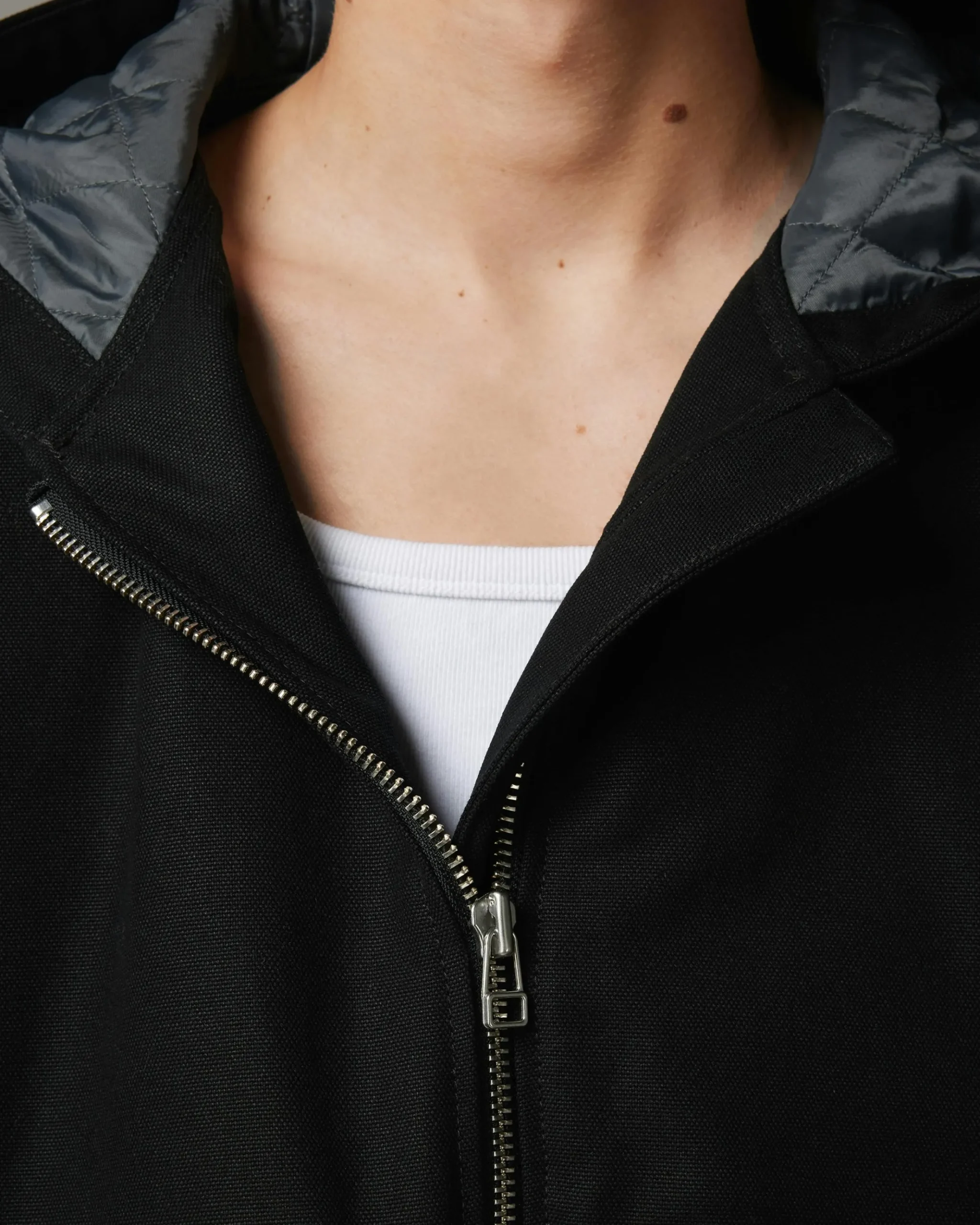 Flash Sale Highsnobiety HS05 Oxford Canvas Insulated Jacket Black unavailable