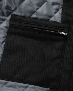 Flash Sale Highsnobiety HS05 Oxford Canvas Insulated Jacket Black unavailable
