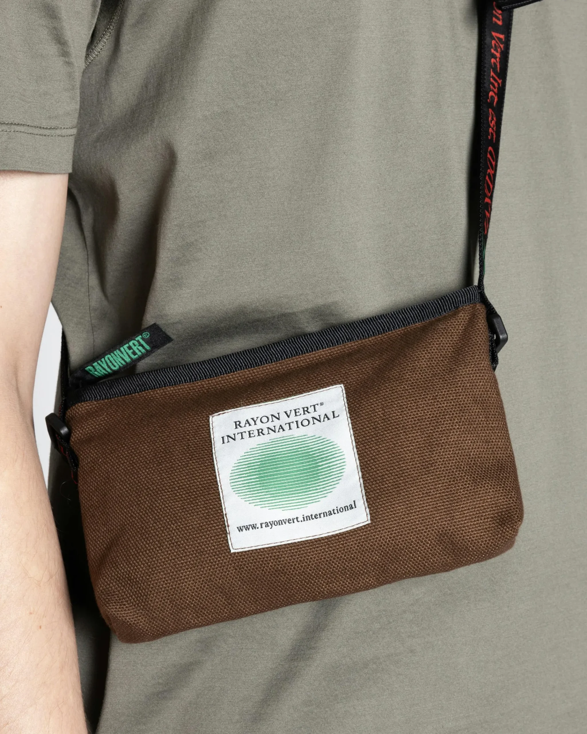 Online Rayon Vert Paccheri Bag Bark Brown barkbrown