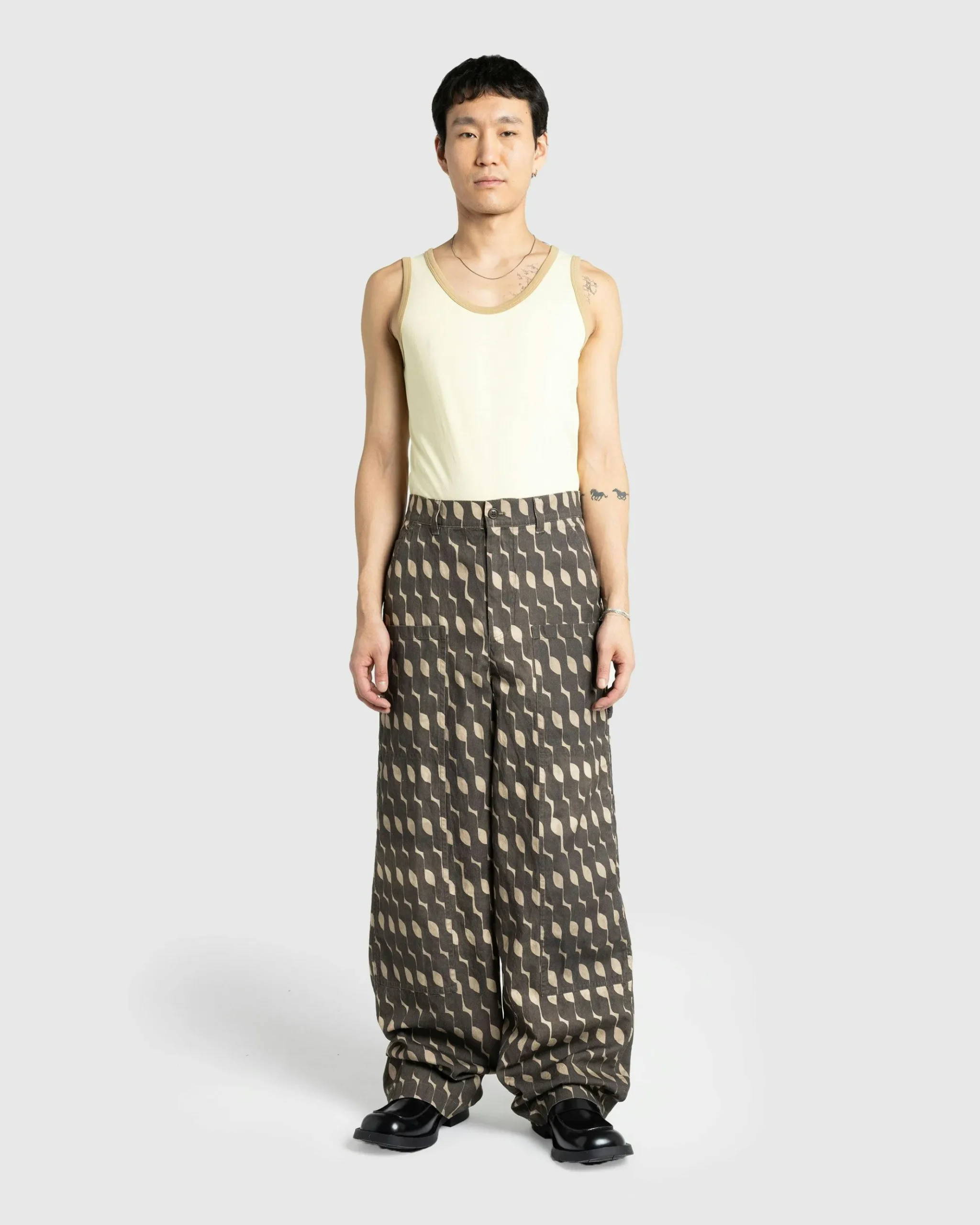 Outlet Dries van Noten Packard Pants Gray grey