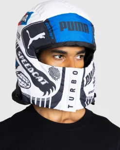 Discount Puma Padded Balaclava White/Team Royal pumawhite-pumateamroyal