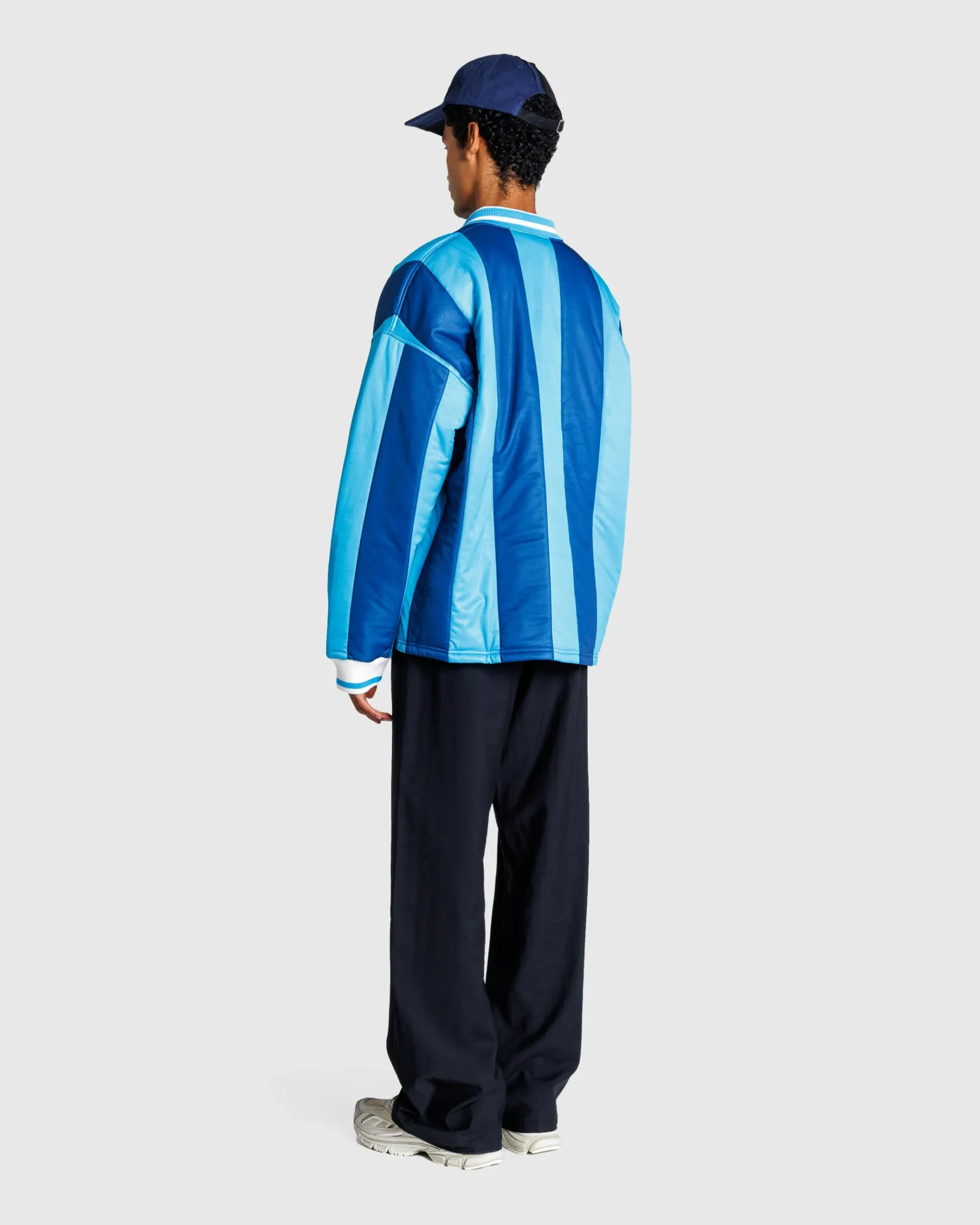 New Botter Padded L/S Polo Striped Blue stripedblue