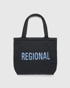 Sale Ljubav Padded Tote Bag black