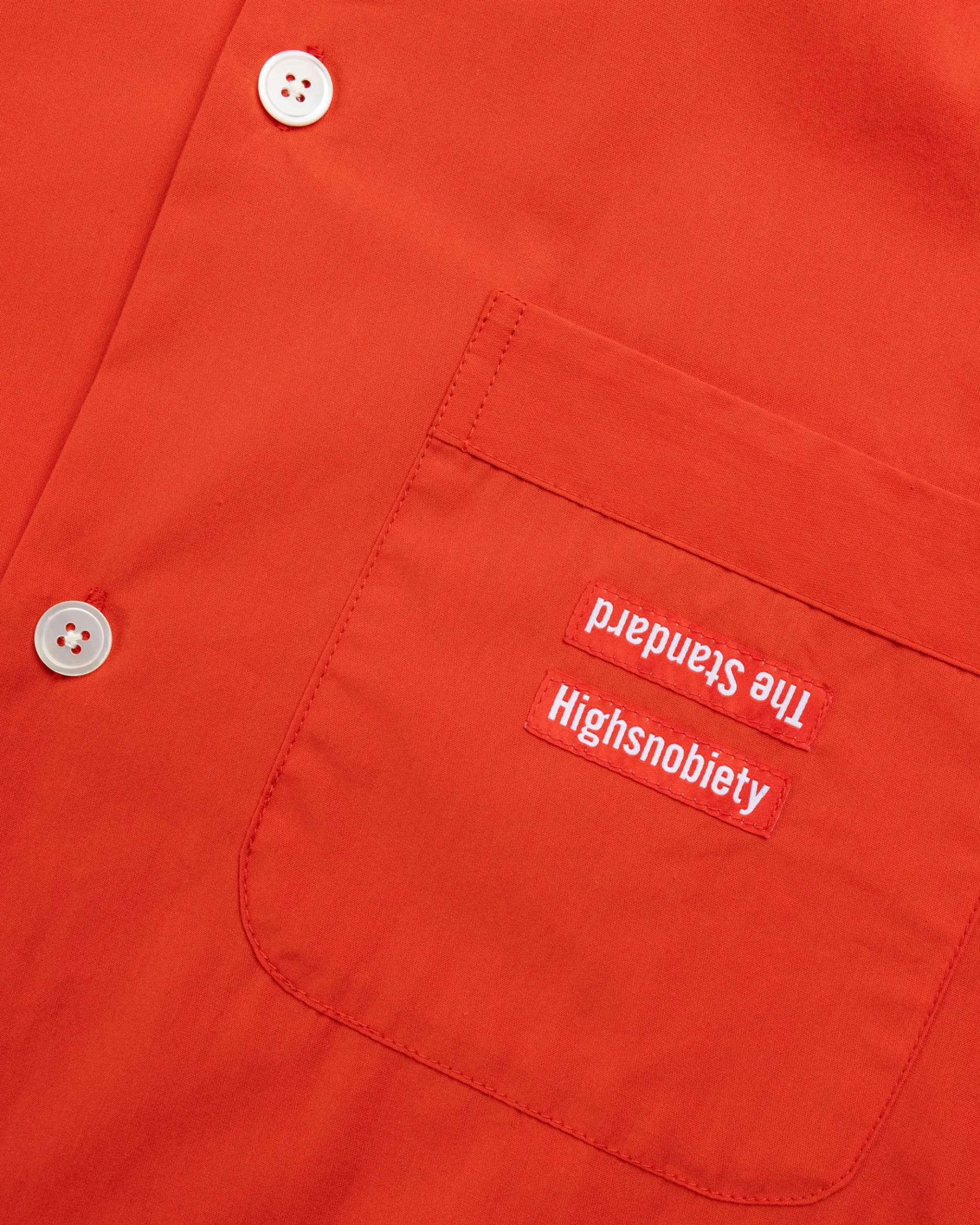 Clearance The Standard Pajama Shirt red