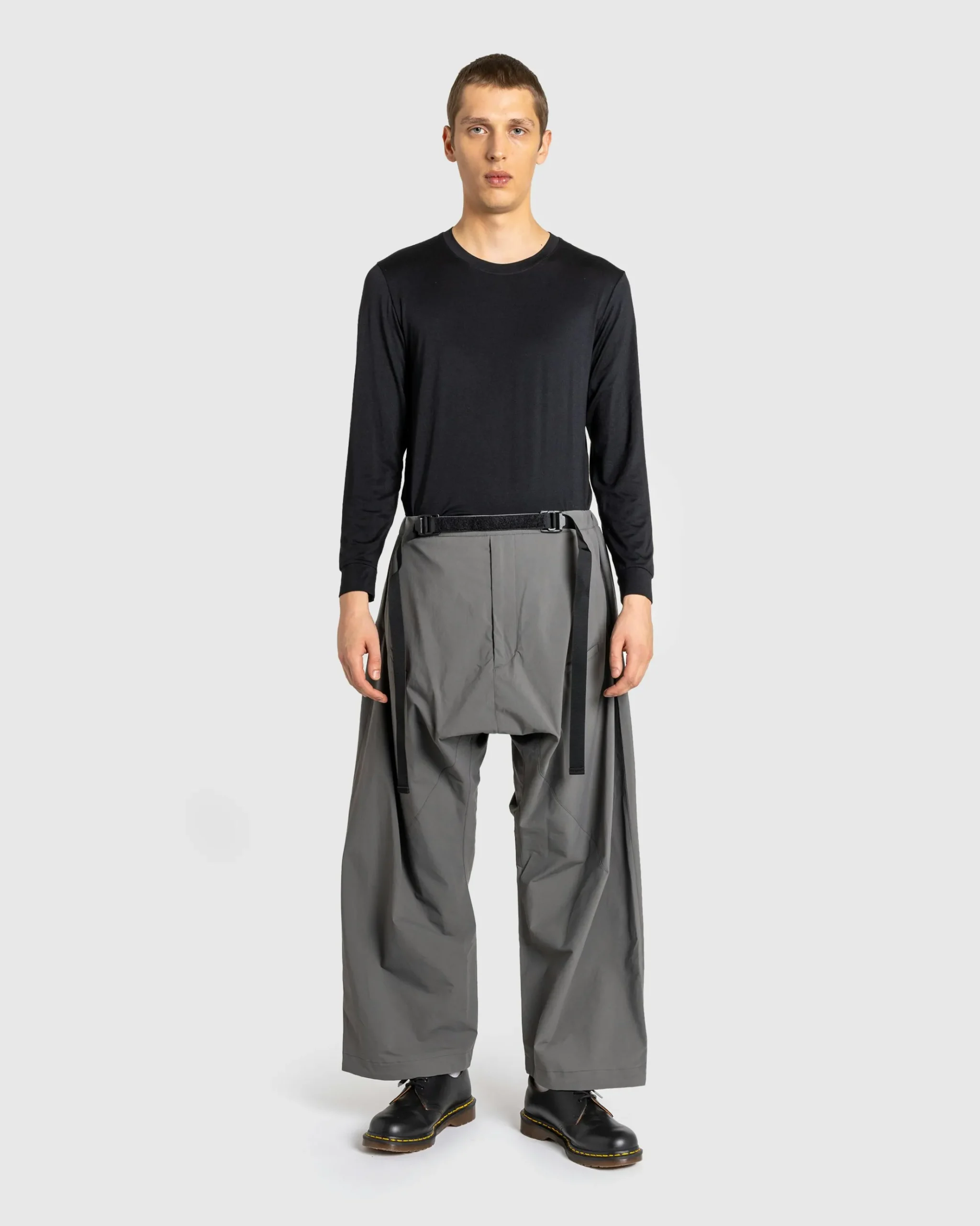 Shop ACRONYM Pants P30BL-E grey