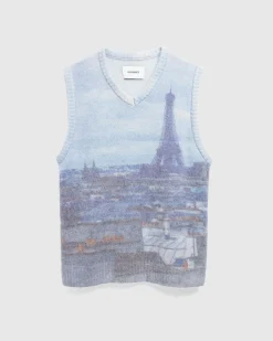 Online Highsnobiety Paris Cityscape Sweater Vest multi