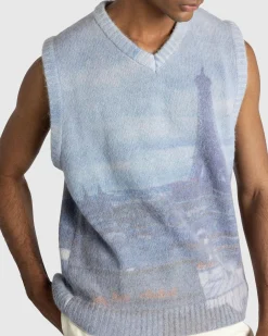 Online Highsnobiety Paris Cityscape Sweater Vest multi