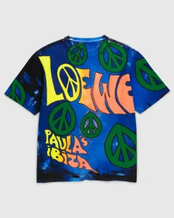 Discount Loewe Paula's Ibiza Peace Print T-Shirt Multi multicolor