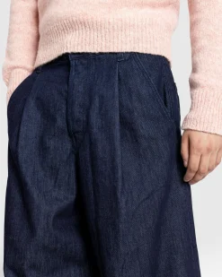 Best Dries van Noten Penning Pleated Jeans indigo
