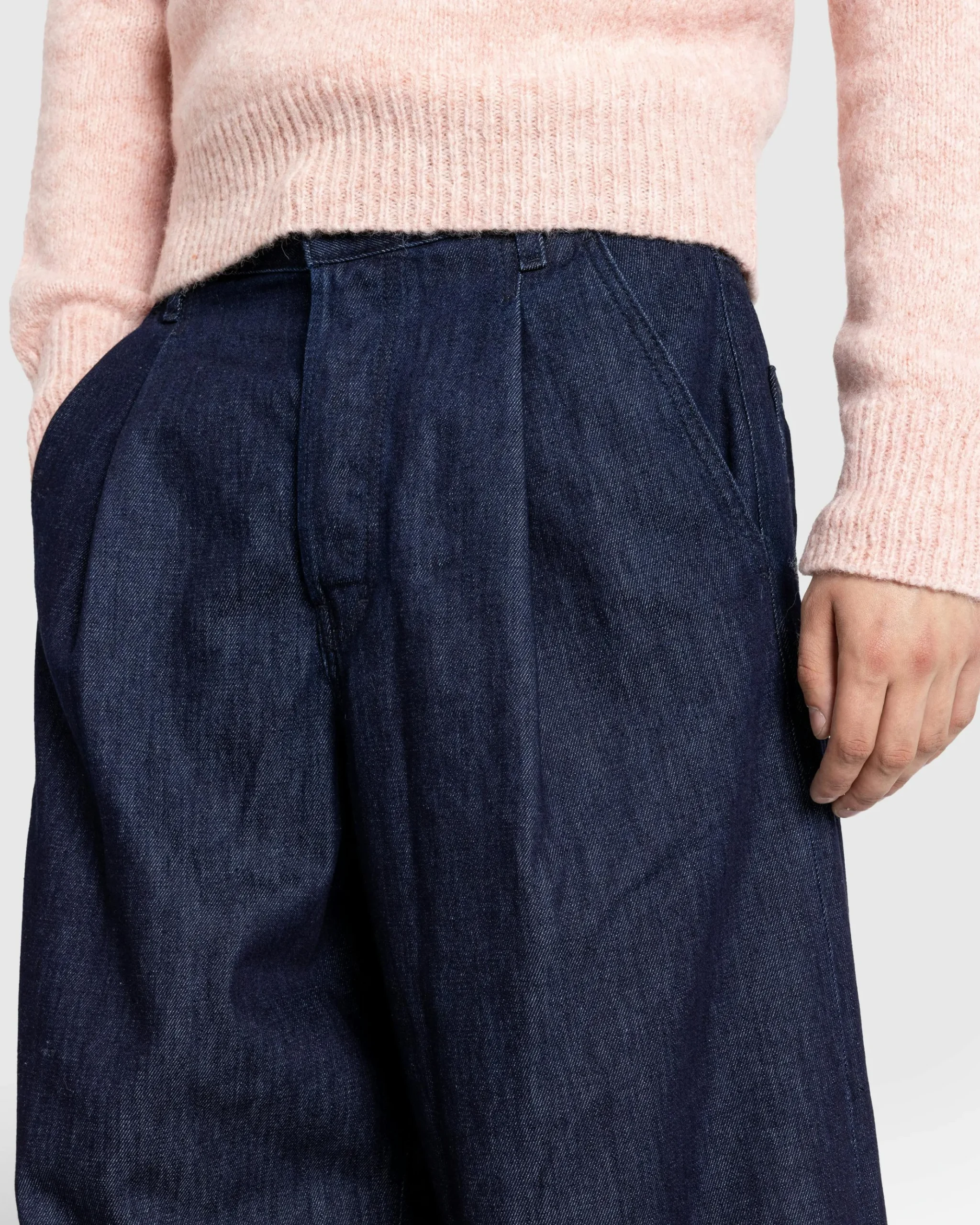 Best Dries van Noten Penning Pleated Jeans indigo