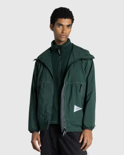 Flash Sale And Wander Pertex Wind Jacket green
