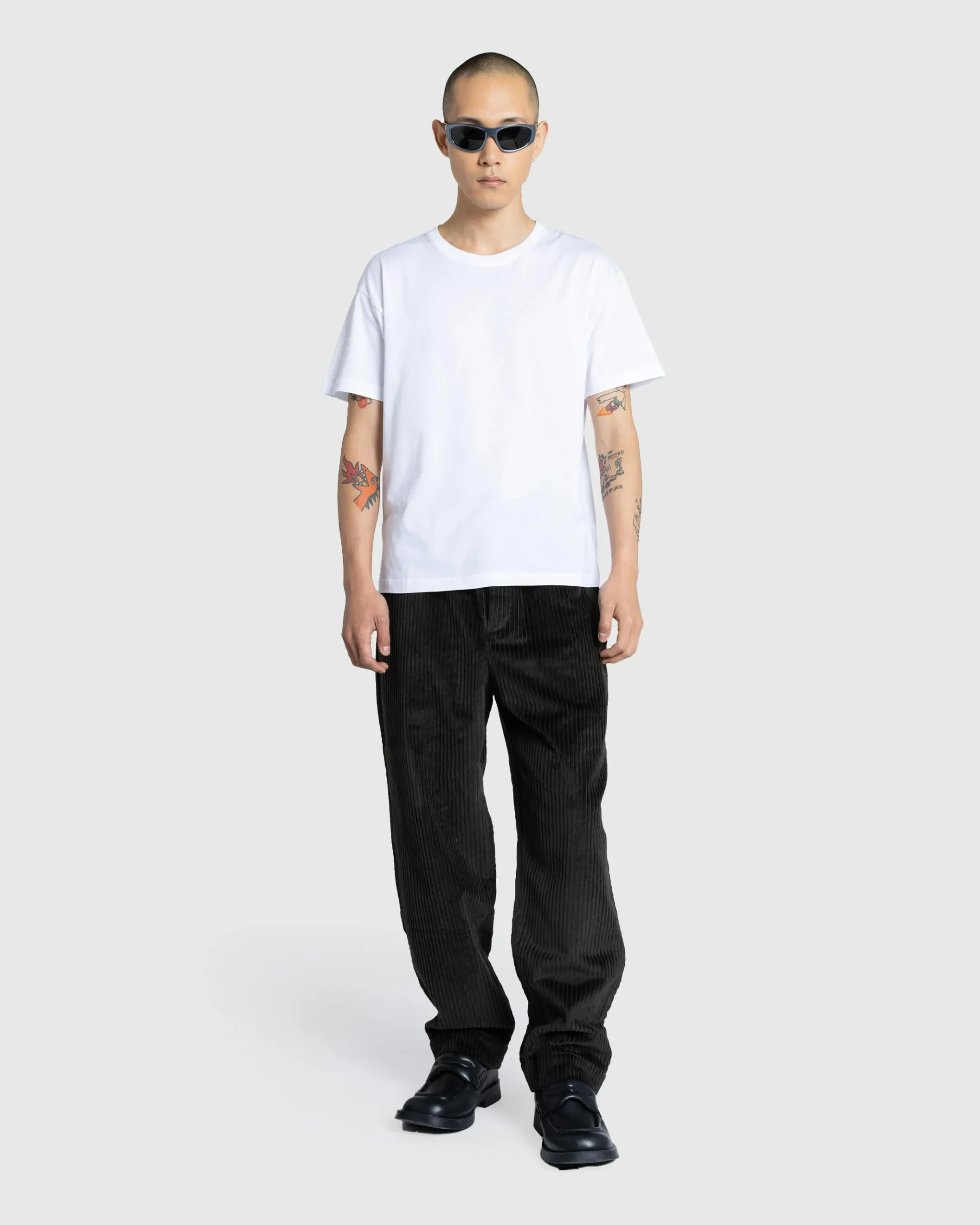 New Meta Campania Collective Peter Jersey Cotton T-Shirt white