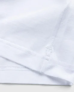 New Meta Campania Collective Peter Jersey Cotton T-Shirt white