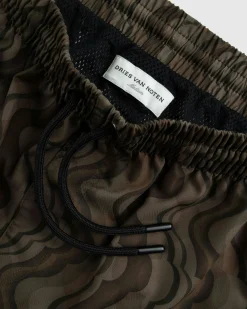 Flash Sale Dries van Noten Phibbs Swim Shorts Ombre Brown darkbrown