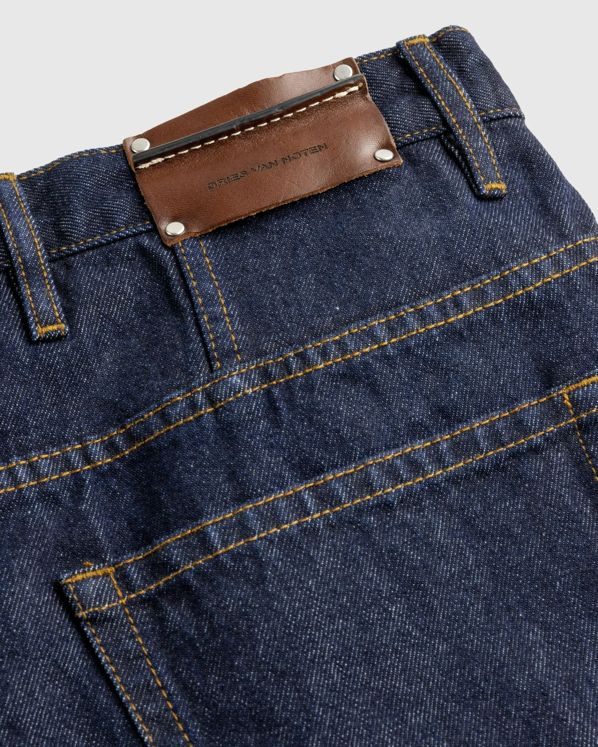 New Dries van Noten Pickerby Pants indigo