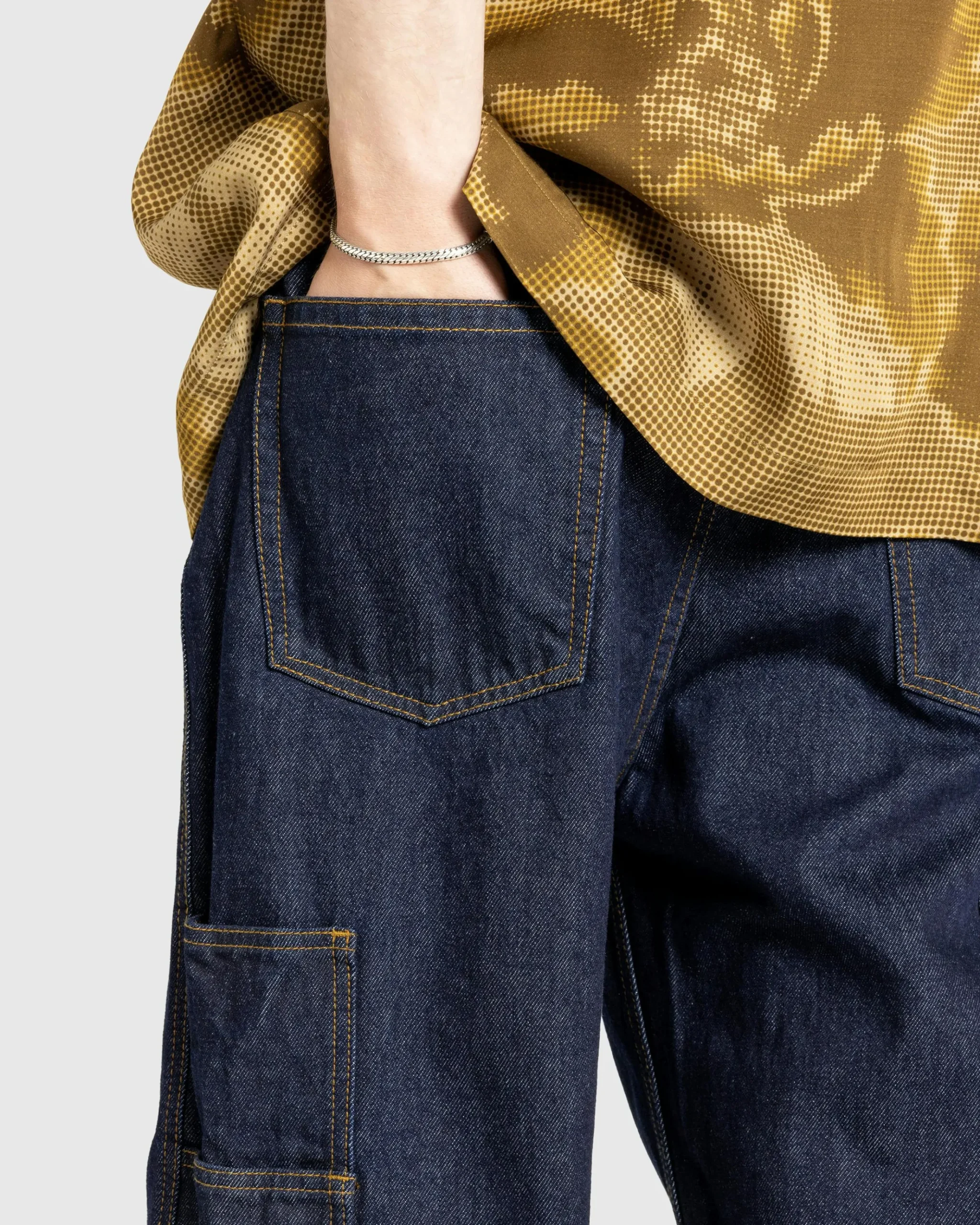 New Dries van Noten Pickerby Pants indigo
