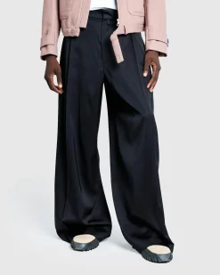 Flash Sale Dries van Noten Piers Pleated Pants black