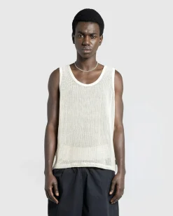 Store Highsnobiety HS05 Pigment Dyed Mesh Tank Top natural