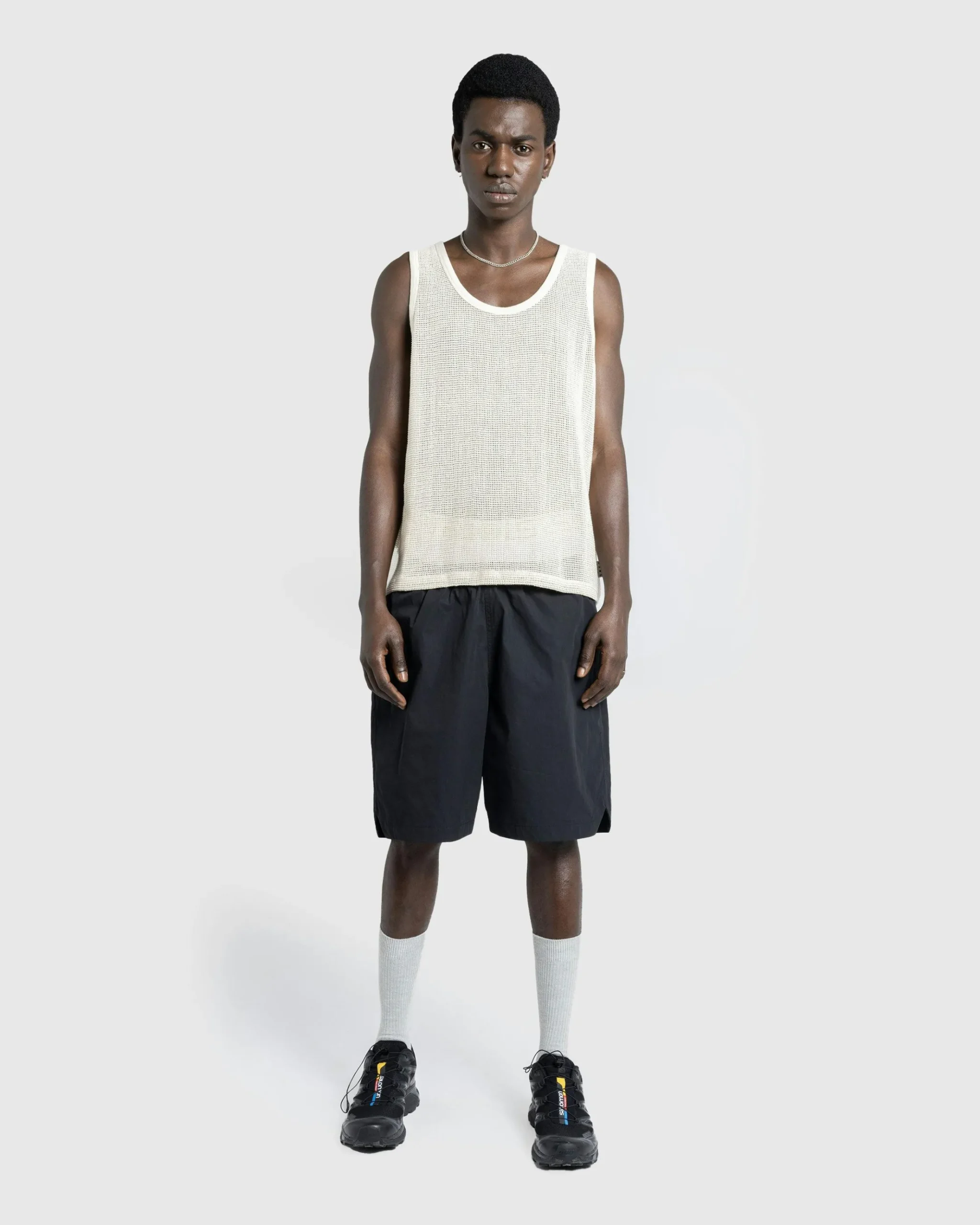 Store Highsnobiety HS05 Pigment Dyed Mesh Tank Top natural