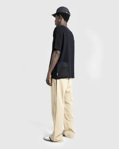 Best Highsnobiety HS05 Pigment Dyed Mesh T-Shirt black