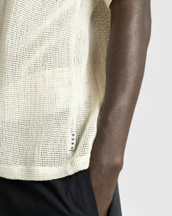 Discount Highsnobiety HS05 Pigment Dyed Mesh T-Shirt natural