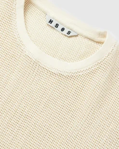 Discount Highsnobiety HS05 Pigment Dyed Mesh T-Shirt natural
