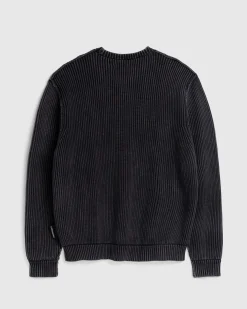 Outlet Highsnobiety HS05 Pigment Dyed Sweater washedblack