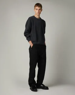 Outlet Highsnobiety HS05 Pigment Dyed Sweater washedblack