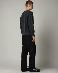 Outlet Highsnobiety HS05 Pigment Dyed Sweater washedblack