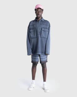 Cheap Dries van Noten Piperi Shorts blue