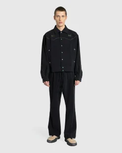 Online Needles Piping Cowboy Jacket Double Cloth black