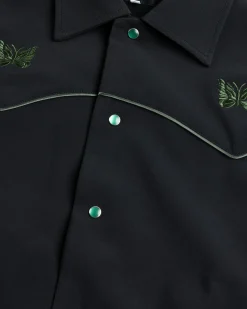 Online Needles Piping Cowboy Jacket Double Cloth black