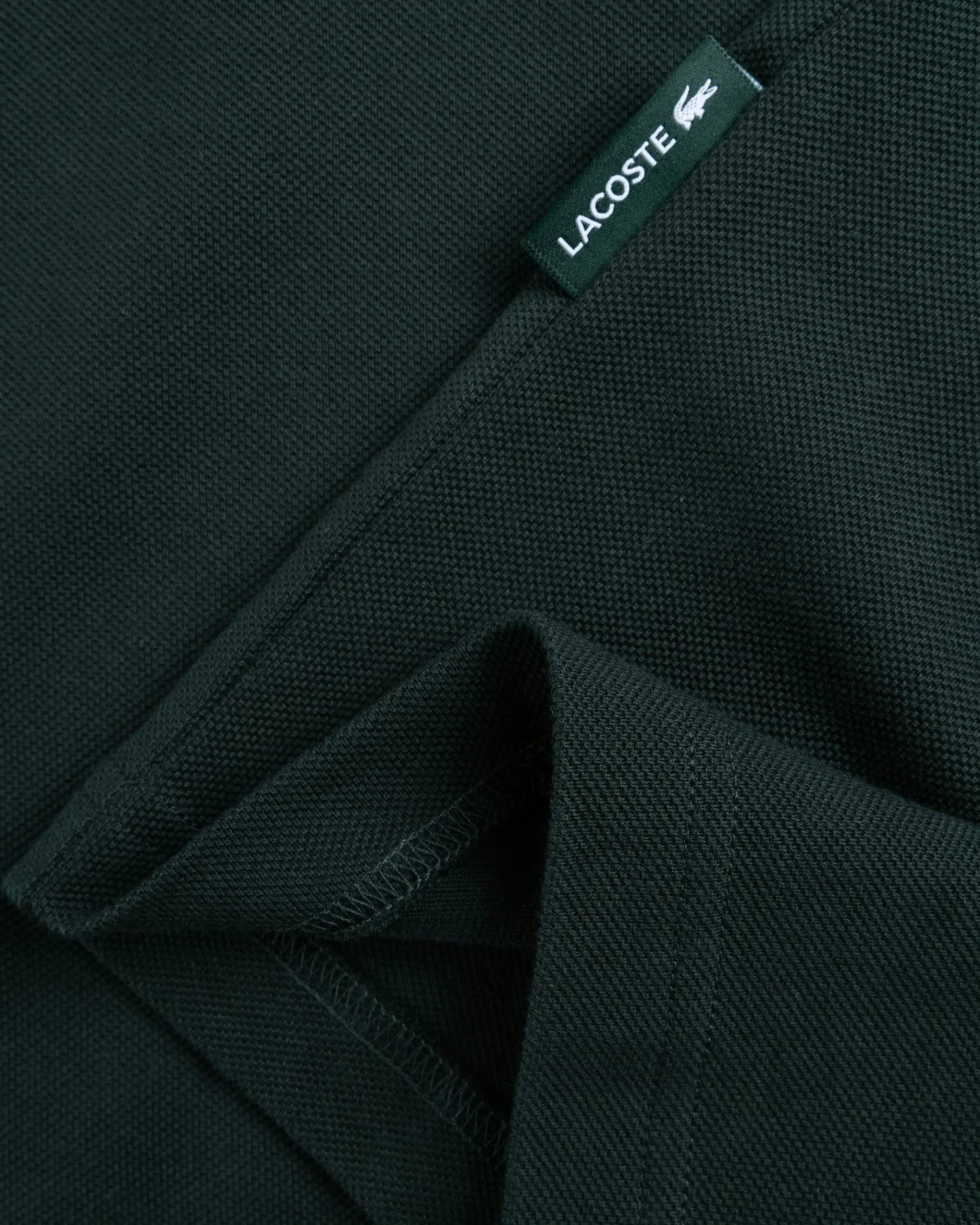 Outlet Lacoste Piqué T-Shirt green
