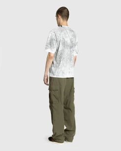 Clearance Acne Studios Plaster Print T-Shirt Faded Black fadedblack